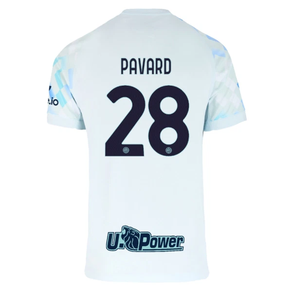 Inter Milan Pavard 28 Udebanetrøje 25/26 Inter Milan Pavard 28 Udebanetrøje 25/26