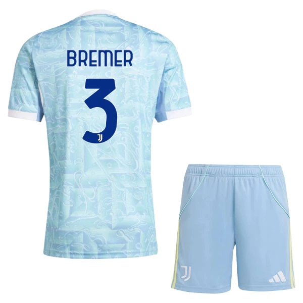 Juventus Bremer 3 Udebanetrøje Barn 25/26 Juventus Bremer 3 Udebanetrøje Barn 25/26