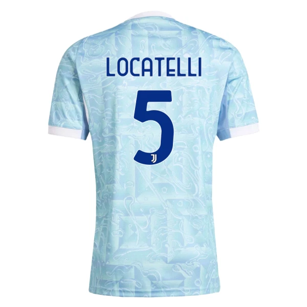 Juventus Locatelli 5 Udebanetrøje 25/26 Juventus Locatelli 5 Udebanetrøje 25/26