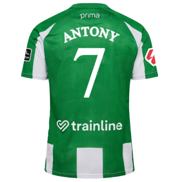 Real Betis Antony Santos 7 Hjemmebanetrøje 25/26 Real Betis Antony Santos 7 Hjemmebanetrøje 25/26