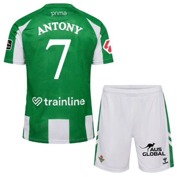 Real Betis Antony Santos 7 Hjemmebanetrøje Barn 25/26 Real Betis Antony Santos 7 Hjemmebanetrøje Barn 25/26