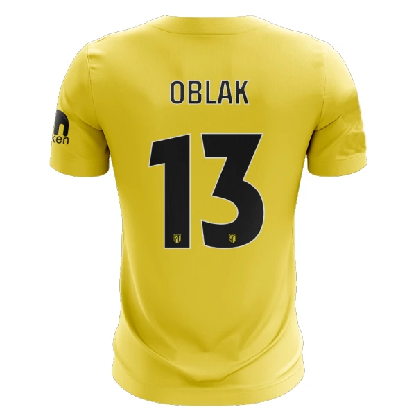 Atlético Madrid Jan Oblak 13 Målmand Trøje 25/26 Atlético Madrid Jan Oblak 13 Målmand Trøje 25/26