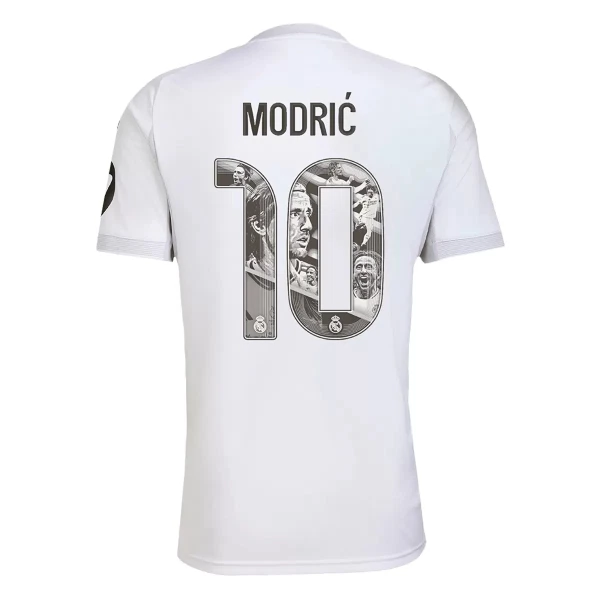 Real Madrid Luka Modric 10 Hjemmebanetrøje 25/26 Speciel Real Madrid Luka Modric 10 Hjemmebanetrøje 25/26 Speciel