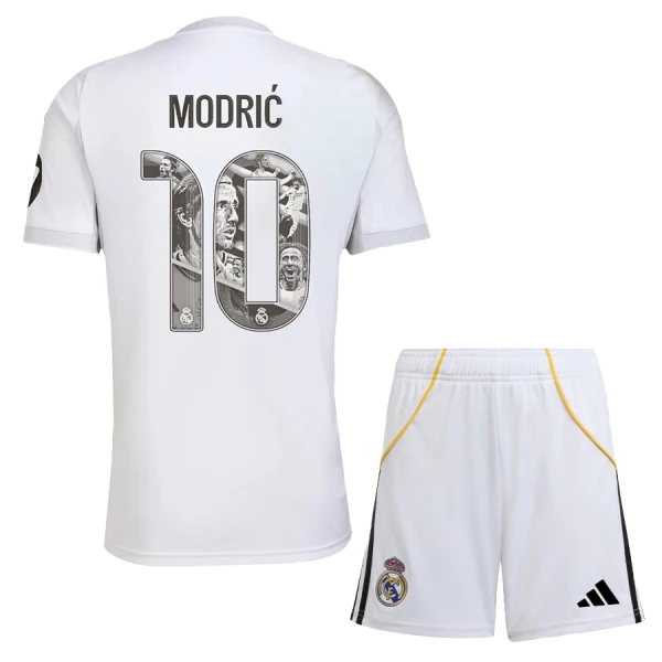 Real Madrid Luka Modric 10 Hjemmebanetrøje Barn 25/26 Speciel Real Madrid Luka Modric 10 Hjemmebanetrøje Barn 25/26 Speciel