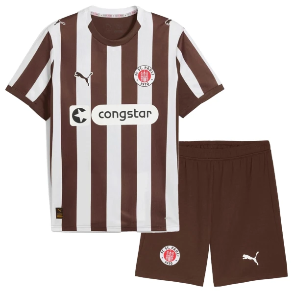 St Pauli Hjemmebanetrøje Barn 25/26 St Pauli Hjemmebanetrøje Barn 25/26