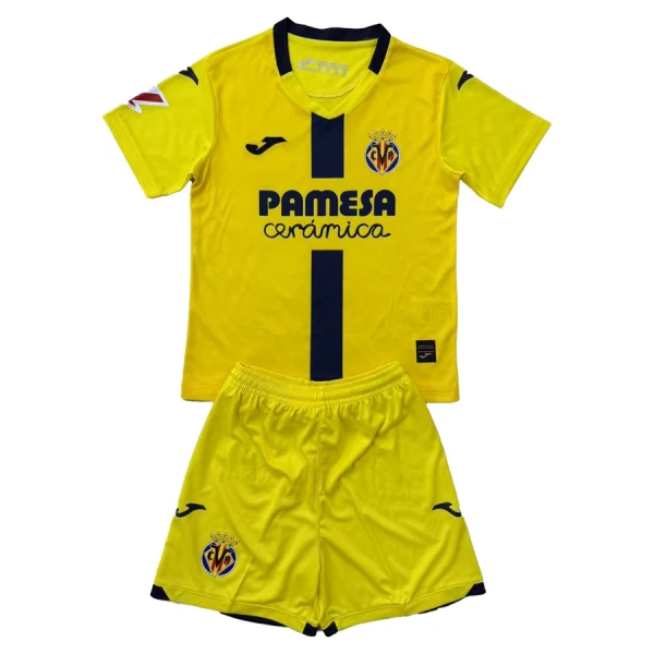 Villarreal Hjemmebanetrøje Barn 25/26 Villarreal Hjemmebanetrøje Barn 25/26