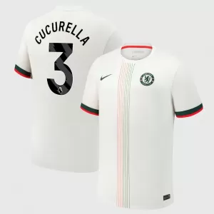 Chelsea Cucurella 3 Udebanetrøje 25/26