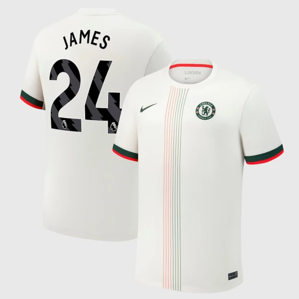 Chelsea James 24 Udebanetrøje 25/26 Chelsea James 24 Udebanetrøje 25/26