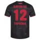 Bayer 04 Leverkusen Edmond Tapsoba 12 Hjemmebanetrøje 25/26 Bayer 04 Leverkusen Edmond Tapsoba 12 Hjemmebanetrøje 25/26