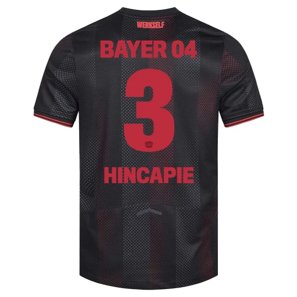 Bayer 04 Leverkusen Piero Hincapie 3 Hjemmebanetrøje 25/26 Bayer 04 Leverkusen Piero Hincapie 3 Hjemmebanetrøje 25/26