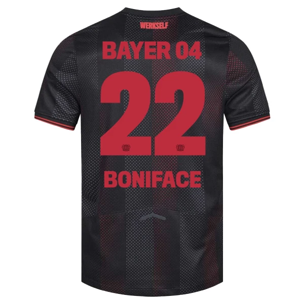 Bayer 04 Leverkusen Victor Boniface 22 Hjemmebanetrøje 25/26 Bayer 04 Leverkusen Victor Boniface 22 Hjemmebanetrøje 25/26
