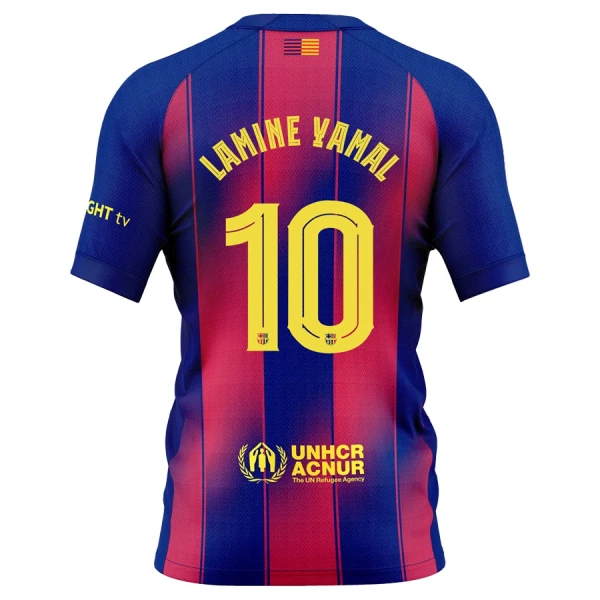 FC Barcelona Lamine Yamal 10 Hjemmebanetrøje 25/26 FC Barcelona Lamine Yamal 10 Hjemmebanetrøje 25/26
