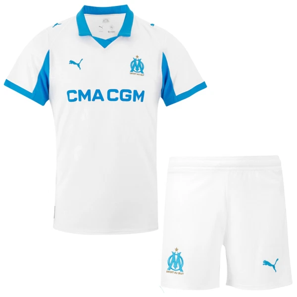 Olympique Marseille Hjemmebanetrøje Barn 25/26 Olympique Marseille Hjemmebanetrøje Barn 25/26