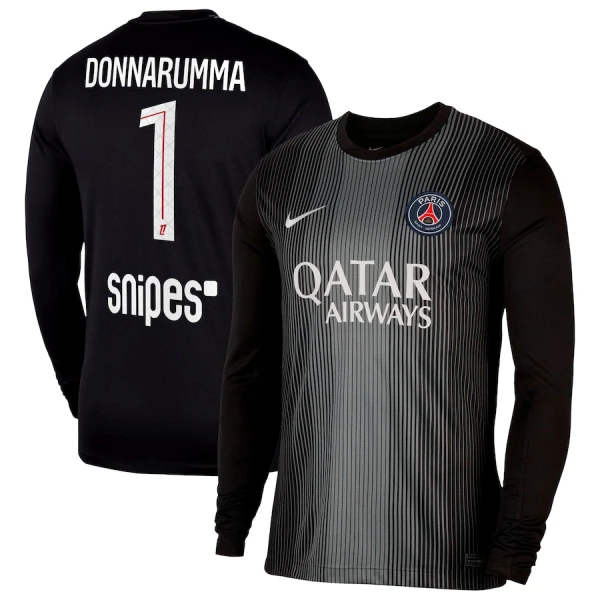 Paris Saint-Germain Gianluigi Donnarumma 1 Målmand Trøje 25/26 Langærmet Paris Saint-Germain Gianluigi Donnarumma 1 Målmand Trøje 25/26 Langærmet