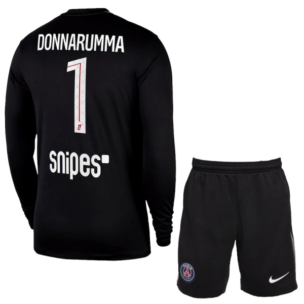 Paris Saint-Germain Gianluigi Donnarumma 1 Målmand Trøje Barn 25/26 Langærmet Paris Saint-Germain Gianluigi Donnarumma 1 Målmand Trøje Barn 25/26 Langærmet