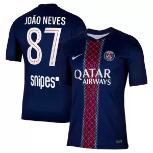 Paris Saint-Germain Joao Neves 87 Hjemmebanetrøje 25/26