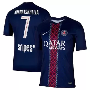 Paris Saint-Germain Kvaratskhelia 7 Hjemmebanetrøje 25/26