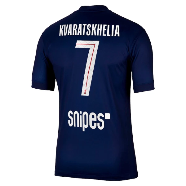 Paris Saint-Germain Kvaratskhelia 7 Hjemmebanetrøje 25/26