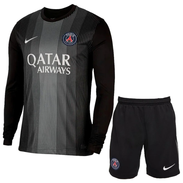 Paris Saint-Germain Målmand Trøje Barn 25/26 Langærmet Paris Saint-Germain Målmand Trøje Barn 25/26 Langærmet