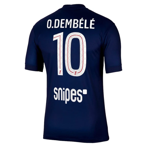 Paris Saint-Germain Ousmane Dembélé 10 Hjemmebanetrøje 25/26