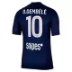 Paris Saint-Germain Ousmane Dembélé 10 Hjemmebanetrøje 25/26