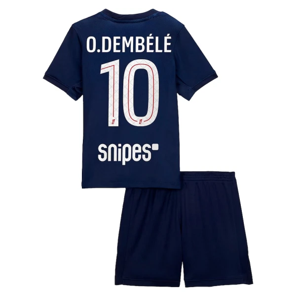 Paris Saint-Germain Ousmane Dembélé 10 Hjemmebanetrøje Barn 25/26 Paris Saint-Germain Ousmane Dembélé 10 Hjemmebanetrøje Barn 25/26