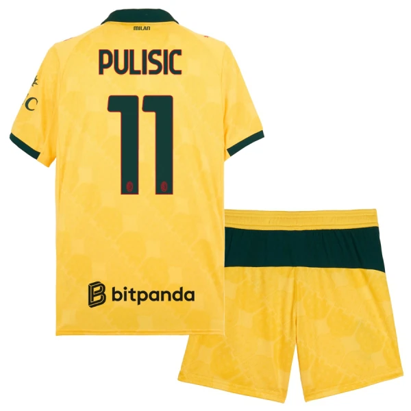 AC Milan Christian Pulišić 11 3. trøje Barn 25/26 AC Milan Christian Pulišić 11 3. trøje Barn 25/26