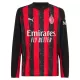 AC Milan Hjemmebanetrøje 25/26 Langærmet AC Milan Hjemmebanetrøje 25/26 Langærmet