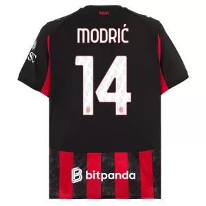 AC Milan Luka Modric 14 Hjemmebanetrøje 25/26