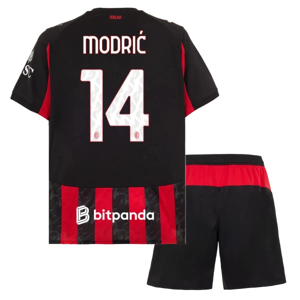 AC Milan Luka Modric 14 Hjemmebanetrøje Barn 25/26 AC Milan Luka Modric 14 Hjemmebanetrøje Barn 25/26