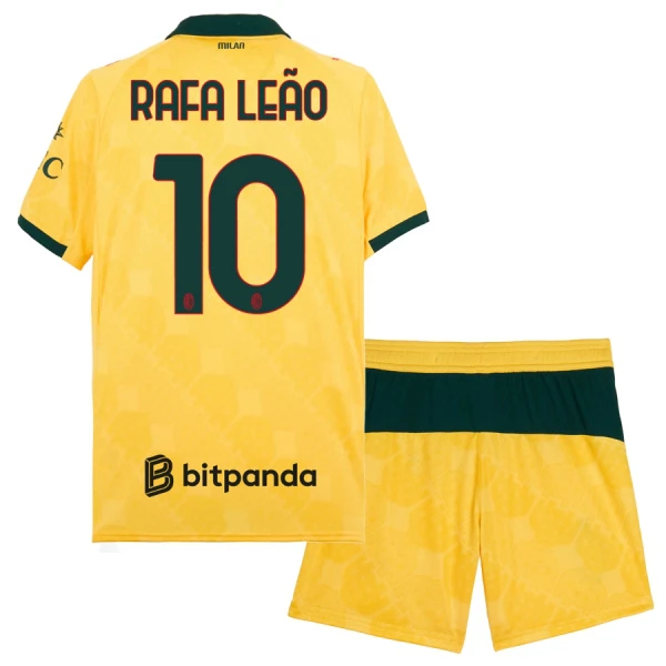 AC Milan Rafael Leão 10 3. trøje Barn 25/26 AC Milan Rafael Leão 10 3. trøje Barn 25/26