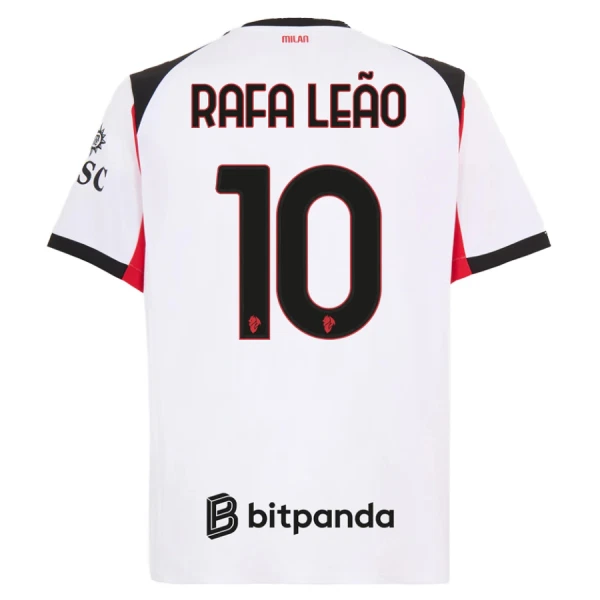 AC Milan Rafael Leão 10 Udebanetrøje 25/26 AC Milan Rafael Leão 10 Udebanetrøje 25/26