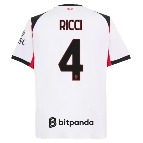AC Milan Ricci 4 Udebanetrøje 25/26 AC Milan Ricci 4 Udebanetrøje 25/26