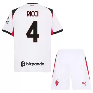AC Milan Ricci 4 Udebanetrøje Barn 25/26