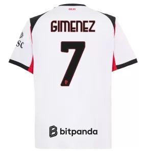 AC Milan Santiago Gimenez 7 Udebanetrøje 25/26