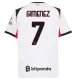 AC Milan Santiago Gimenez 7 Udebanetrøje 25/26 AC Milan Santiago Gimenez 7 Udebanetrøje 25/26