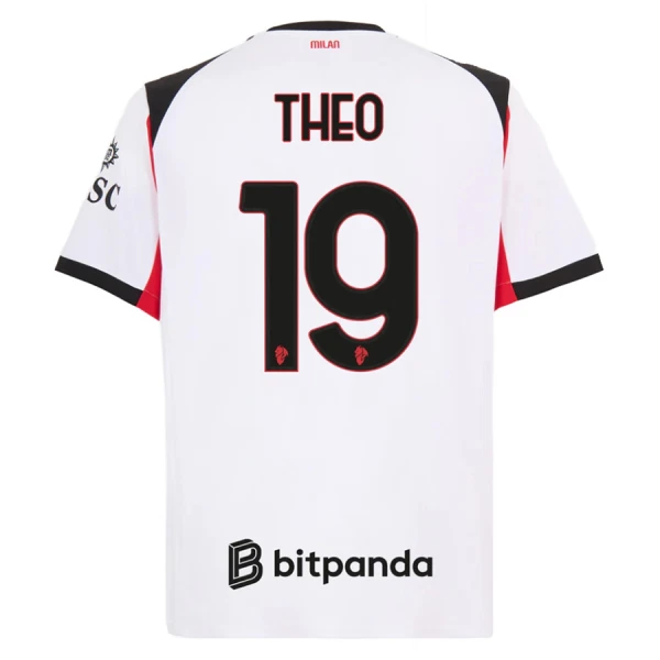 AC Milan Theo Hernández 19 Udebanetrøje 25/26 AC Milan Theo Hernández 19 Udebanetrøje 25/26
