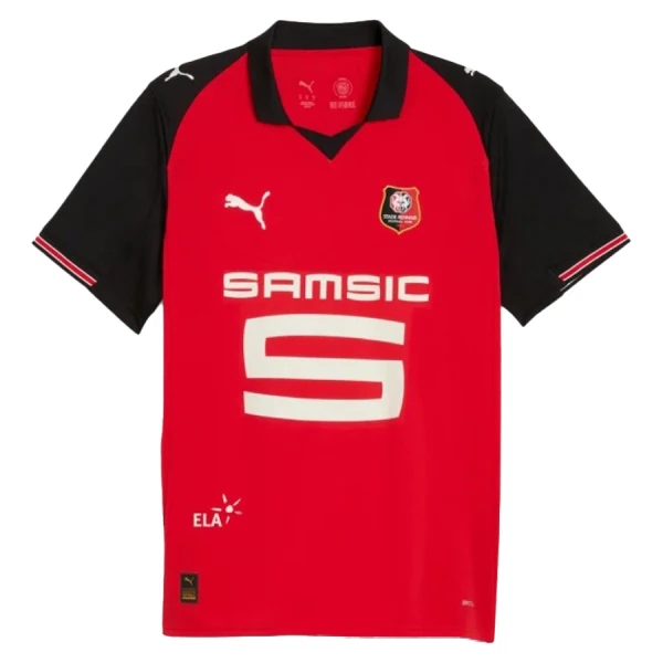 Stade Rennais Hjemmebanetrøje 25/26 Stade Rennais Hjemmebanetrøje 25/26