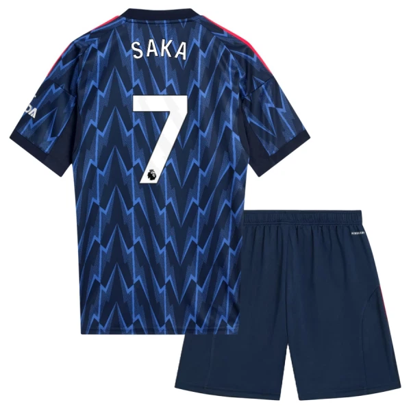 Arsenal Bukayo Saka 7 Udebanetrøje Barn 25/26 Arsenal Bukayo Saka 7 Udebanetrøje Barn 25/26