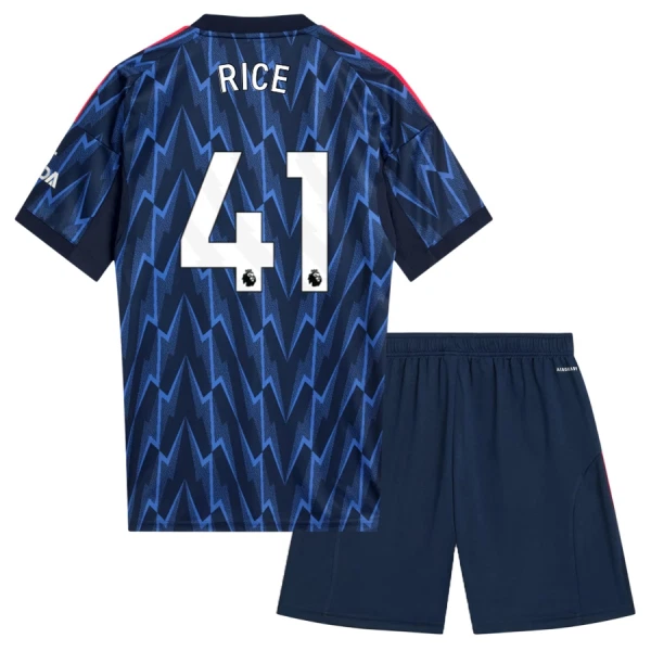 Arsenal Declan Rice 41 Udebanetrøje Barn 25/26 Arsenal Declan Rice 41 Udebanetrøje Barn 25/26