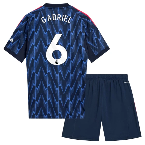 Arsenal Gabriel 6 Udebanetrøje Barn 25/26 Arsenal Gabriel 6 Udebanetrøje Barn 25/26
