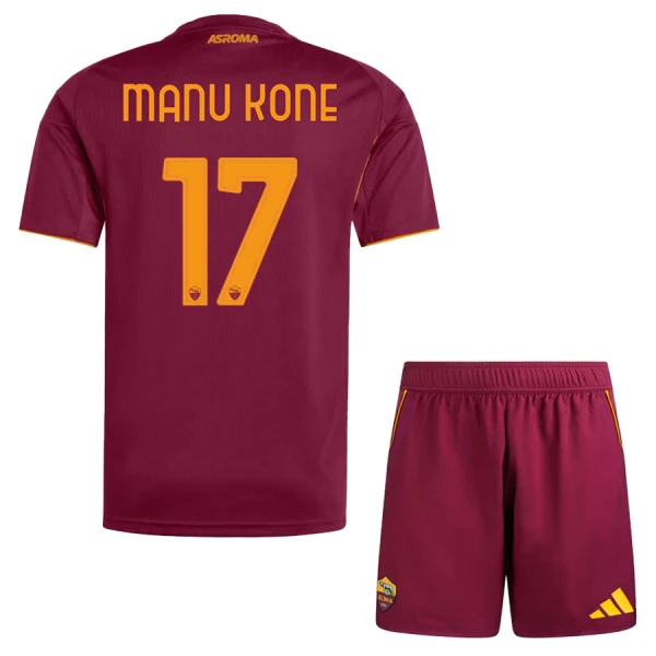 AS Roma Manu Kone 17 Hjemmebanetrøje Barn 25/26 AS Roma Manu Kone 17 Hjemmebanetrøje Barn 25/26