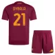 AS Roma Paulo Dybala 21 Hjemmebanetrøje Barn 25/26