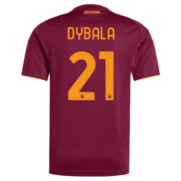 AS Roma Paulo Dybala 21 Hjemmebanetrøje Barn 25/26