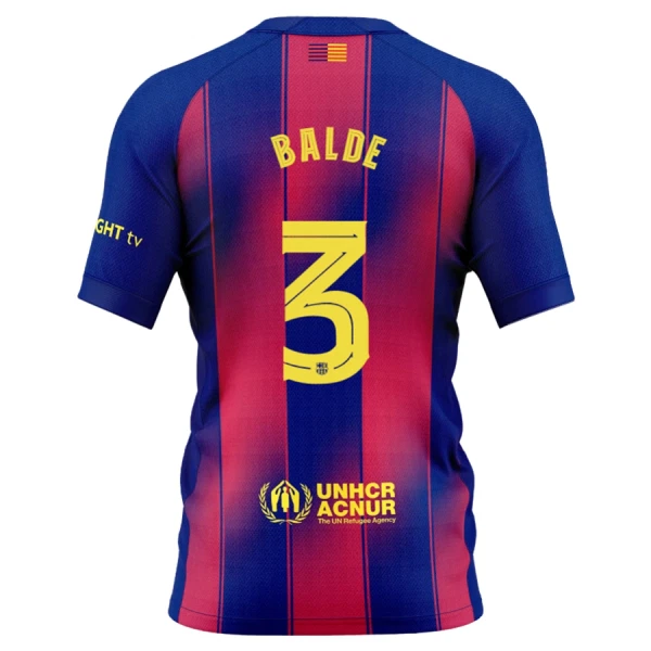 FC Barcelona Balde 3 Hjemmebanetrøje 25/26 FC Barcelona Balde 3 Hjemmebanetrøje 25/26