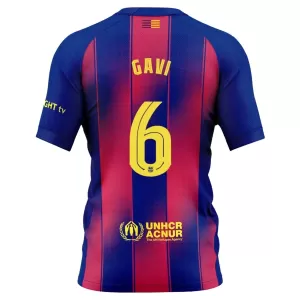 FC Barcelona Gavi 6 Hjemmebanetrøje 25/26