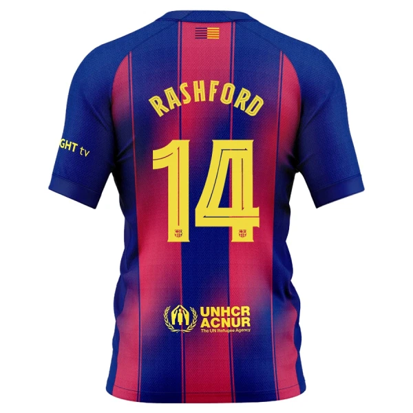 FC Barcelona Marcus Rashford 14 3. trøje 25/26 FC Barcelona Marcus Rashford 14 3. trøje 25/26