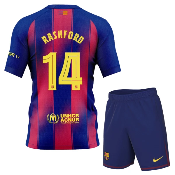 FC Barcelona Marcus Rashford 14 3. trøje Barn 25/26 FC Barcelona Marcus Rashford 14 3. trøje Barn 25/26