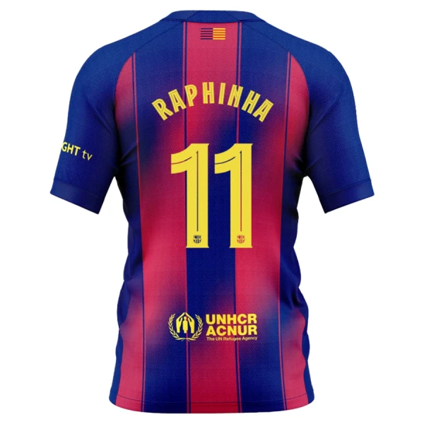 FC Barcelona Raphinha 11 Hjemmebanetrøje 25/26 FC Barcelona Raphinha 11 Hjemmebanetrøje 25/26