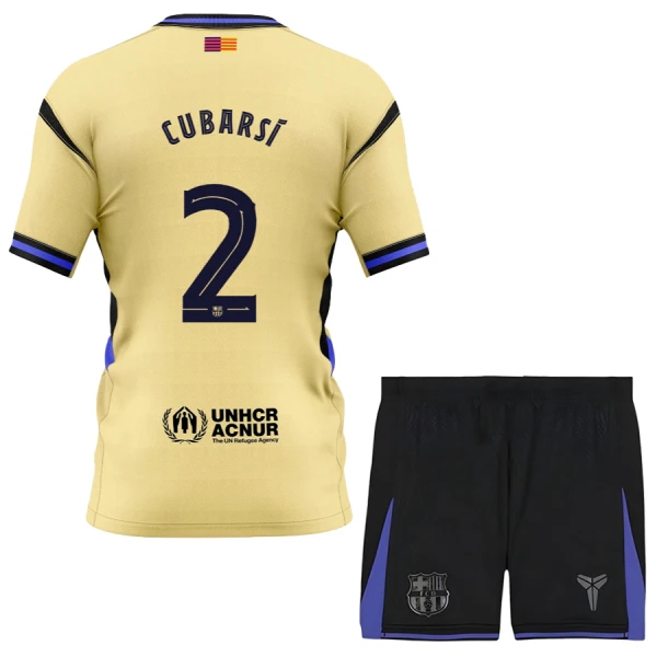 FC Barcelona x Kobe Bryant Cubarsi 2 Udebanetrøje Barn 25/26 FC Barcelona x Kobe Bryant Cubarsi 2 Udebanetrøje Barn 25/26